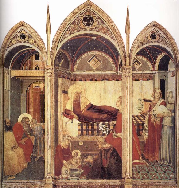 Pietro Lorenzetti Birth of the Virgin China oil painting art
